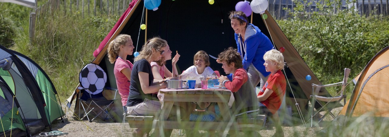 breakfast at Camping Bakkum